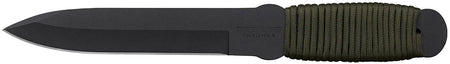 Cold Steel 80TFTC True Flight Thrower 6.75" Fixed Spear Point 1055 Carbon Steel Blade Paracord Wrap Handle