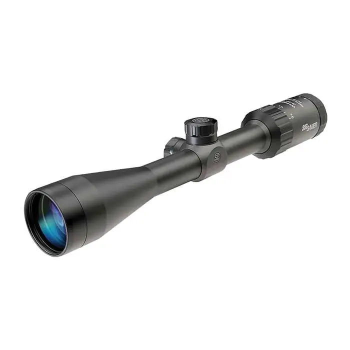 SIG Sauer Whiskey 3 3-9x40mm Rifle Scope 1" Tube SFP Hellfire Quadplex Illuminated Reticle Black