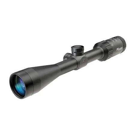 SIG Sauer Whiskey 3 3-9x40mm Rifle Scope 1" Tube SFP Hellfire Quadplex Illuminated Reticle Black