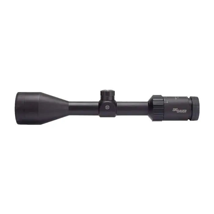 SIG Sauer Whiskey3 3-9x50mm Rifle Scope 1" Tube Black SFP Illuminated Hellfire Quadplex