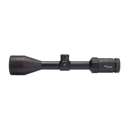 SIG Sauer Whiskey3 3-9x50mm Rifle Scope 1" Tube Black SFP Illuminated Hellfire Quadplex