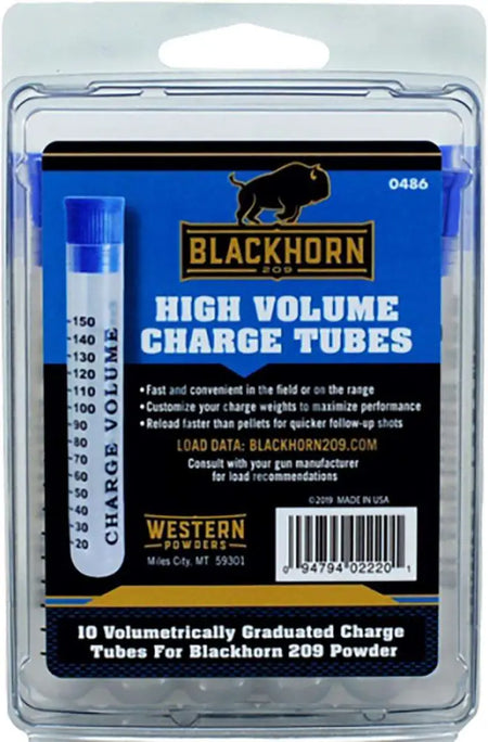 Hodgdon Blackhorn 209 150gr Muzzleloader Charge Tubes 10PK