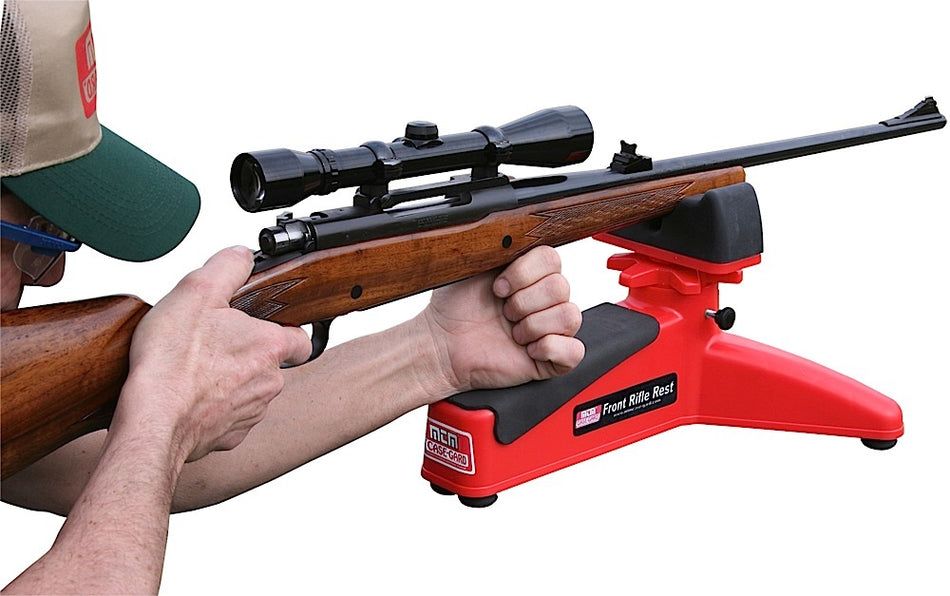 MTM Case-Gard FRR30 Front Rifle Rest Red Polymer Adjustable