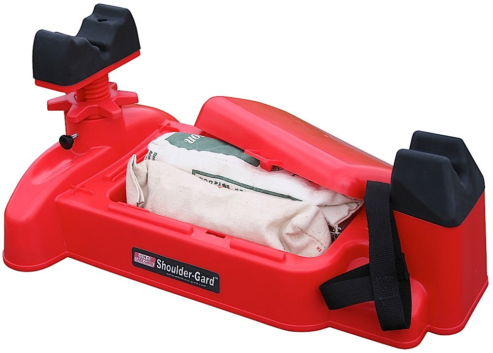 MTM Case-Gard SGR30 Shoulder-Gard Rifle Shooting Rest Red Polymer