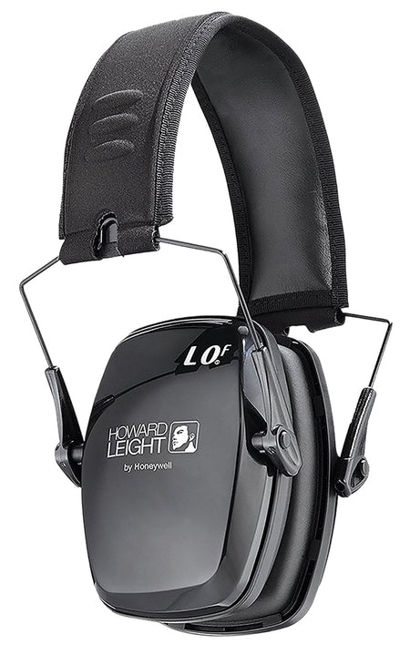 Howard Leight R01523 Leightning Ultra-Slim Passive Earmuffs 23 dB Black Adult