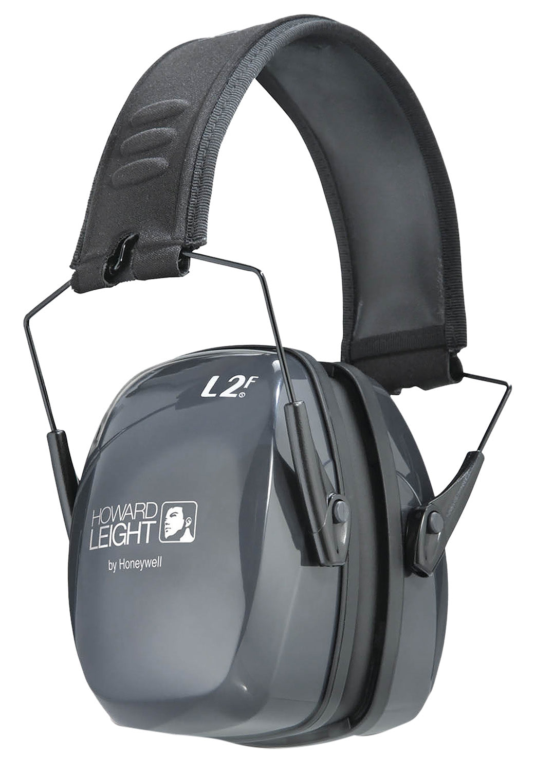 Howard Leight R01525 Leightning L2F Slim Passive Earmuffs 27 dB Gray/Black Adult