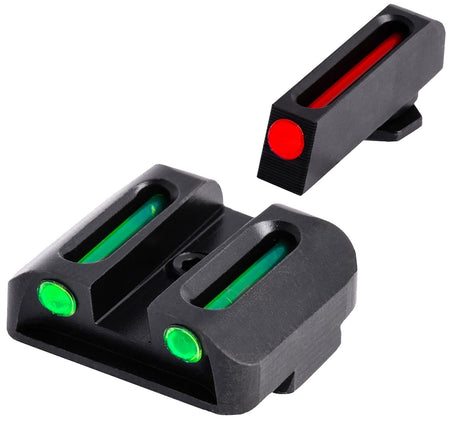TruGlo TG131G2 Fiber-Optic Sight Set Red Front Green Rear for Glock 20 21
