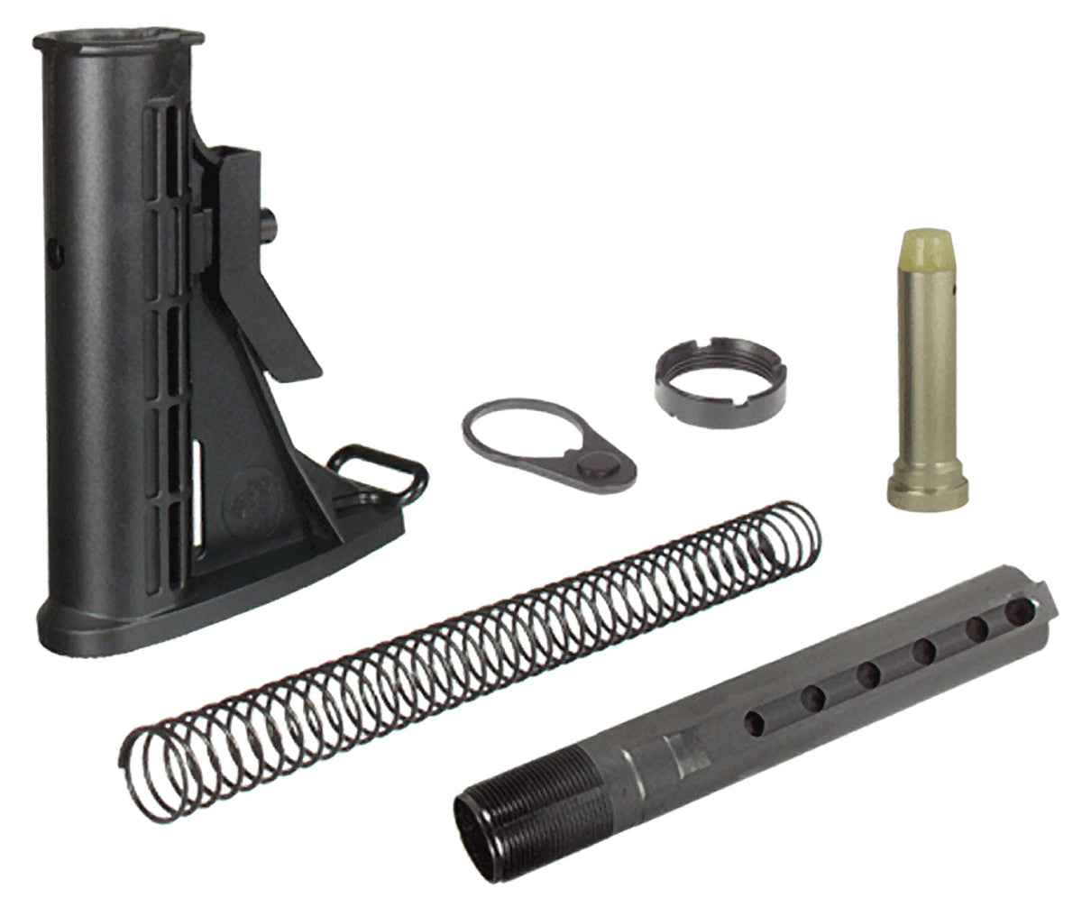 UTG Pro 6-Position Mil-Spec Stock Assembly AR-15/M16 Black Synthetic