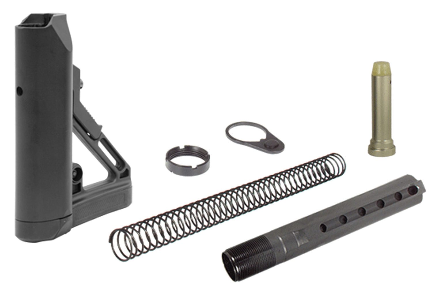 UTG Pro Mil-Spec OPS Ready S1 Stock Kit AR-15/M16 6-Position Black Synthetic