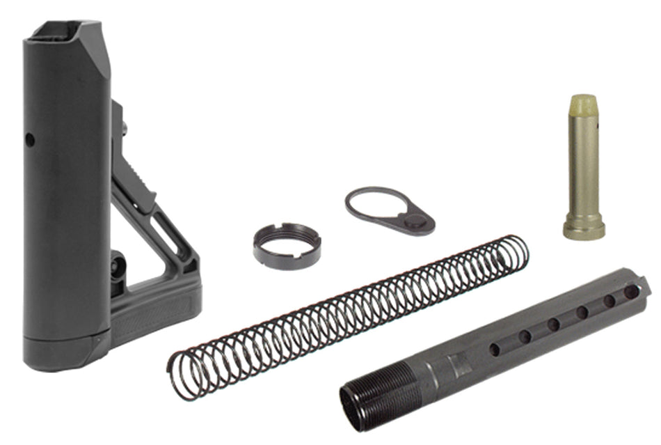 UTG Pro Mil-Spec OPS Ready S1 Stock Kit AR-15/M16 6-Position Black Synthetic