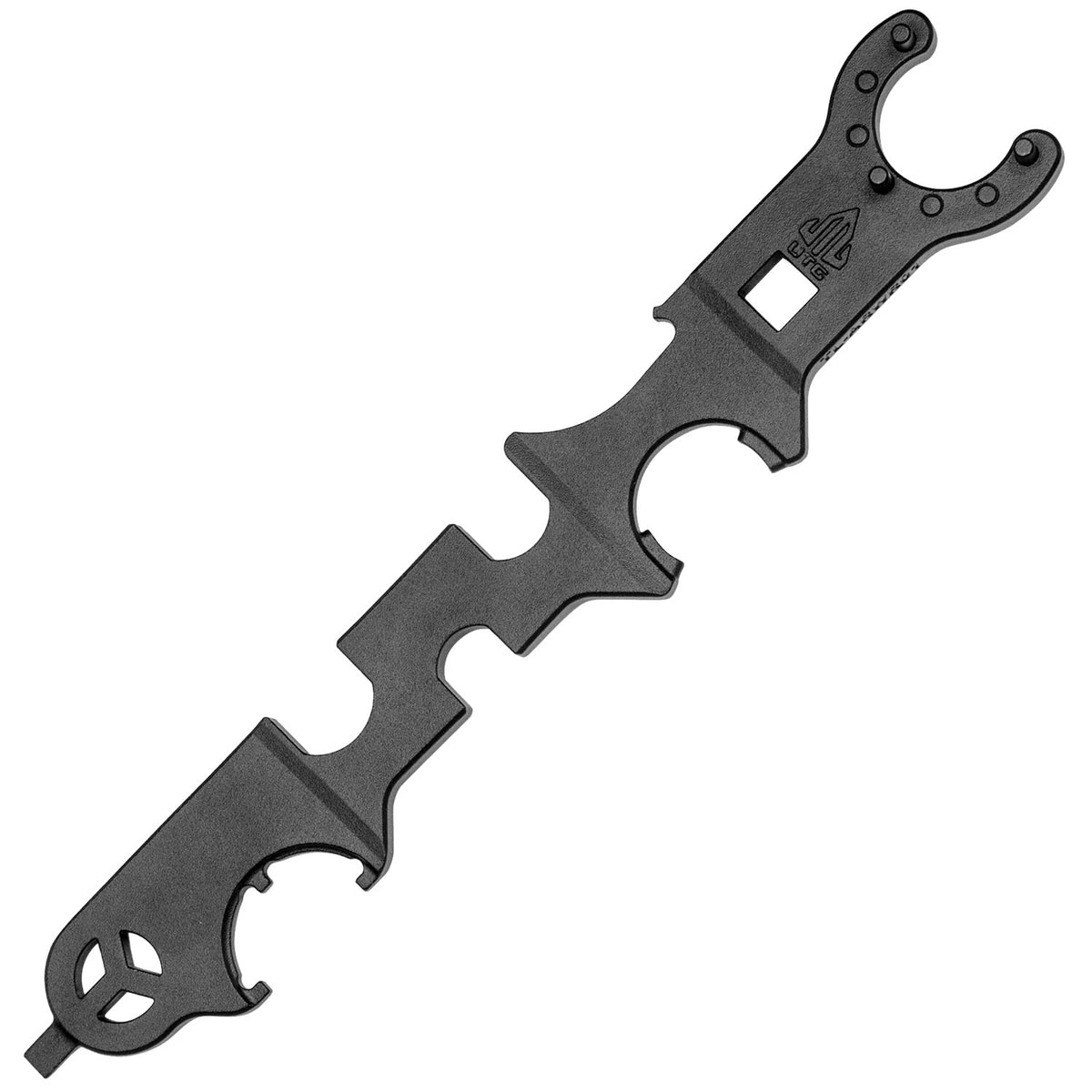 UTG TL-ARWR01 Armorer's Combo Wrench Black Phosphate Steel for AR-15 and AR-308 Platforms