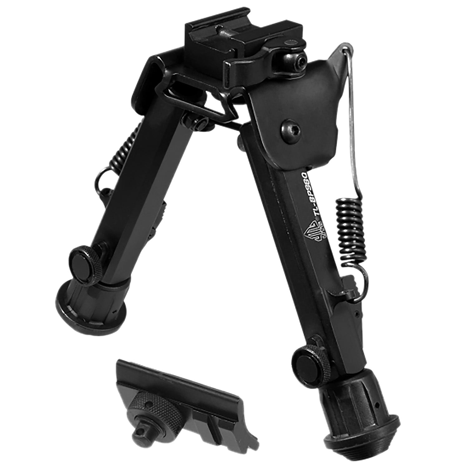 UTG TLBP98Q Super Duty Quick Detach Bipod Black 6-8.5" Metal