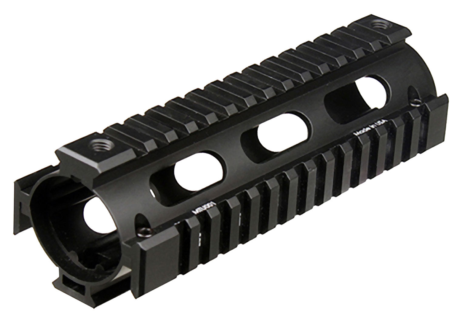 UTG Pro MTU001 Carbine AR-15 Drop-In Quad Rail Handguard, Black Anodized Aluminum Picatinny