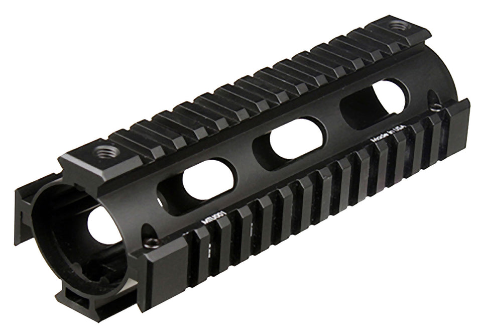 UTG Pro MTU001 Carbine AR-15 Drop-In Quad Rail Handguard, Black Anodized Aluminum Picatinny