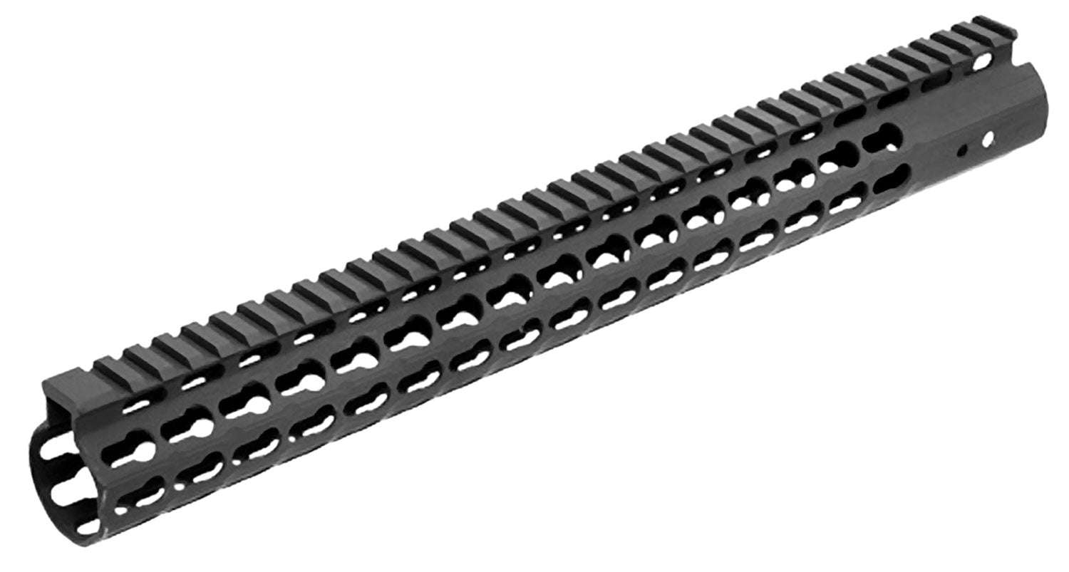 UTG Pro 15" Super Slim Free-Float KeyMod Handguard AR-15 Black Anodized with Picatinny Rail