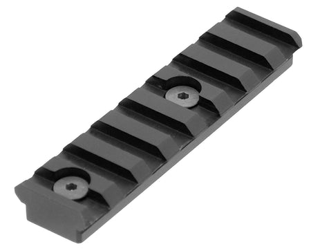 UTG Pro 3.14" 8-Slot KeyMod Picatinny Rail Section Black Anodized