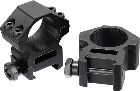UTG RGWM25M4 Accushot Scope Rings Black Anodized 1 Inch Medium Profile