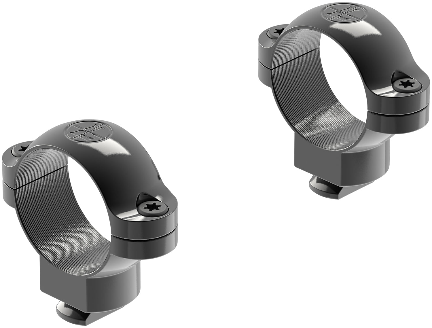 Leupold 49894 Dual Dovetail Black Gloss 1" Medium Scope Rings