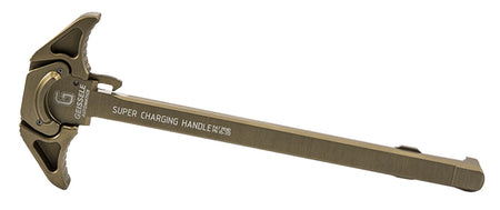 Geissele Automatics Super AR-10 Ambidextrous Charging Handle Desert Dirt Hardcoat Anodized 7075-T6