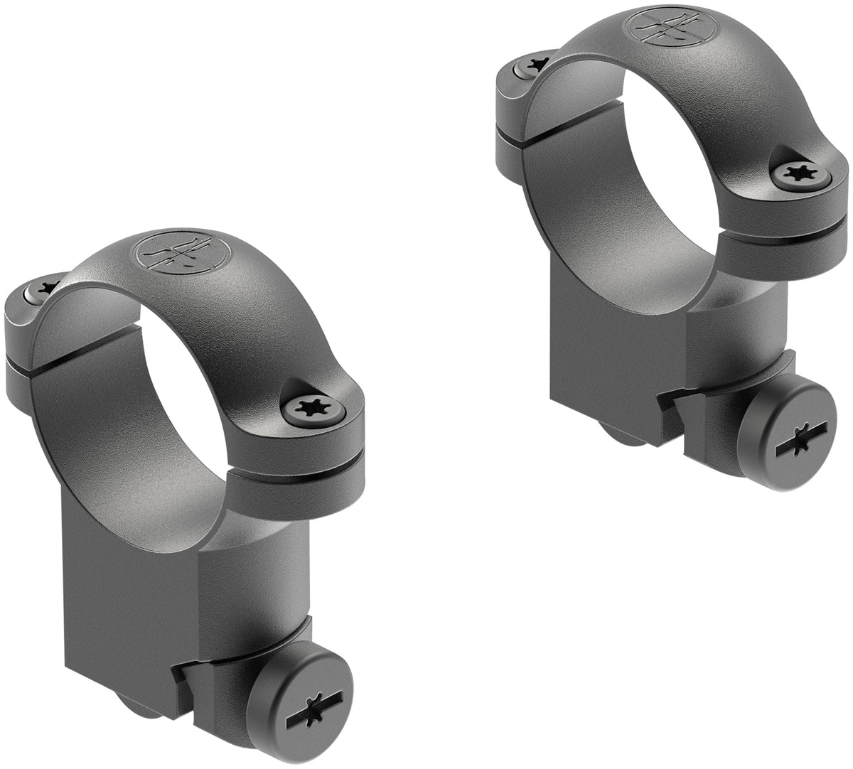 Leupold 49952 Ringmounts Matte Black Ruger M77 1" High Scope Rings