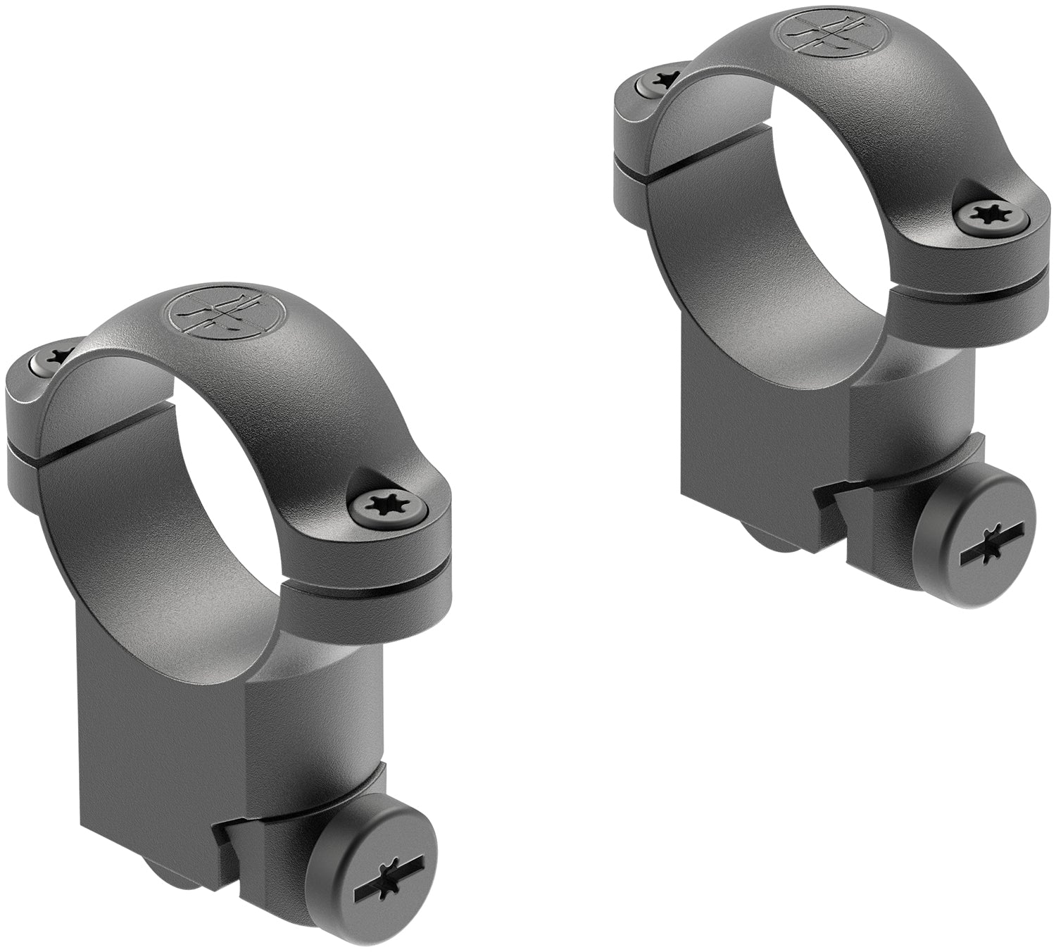Leupold 49952 Ringmounts Matte Black Ruger M77 1" High Scope Rings