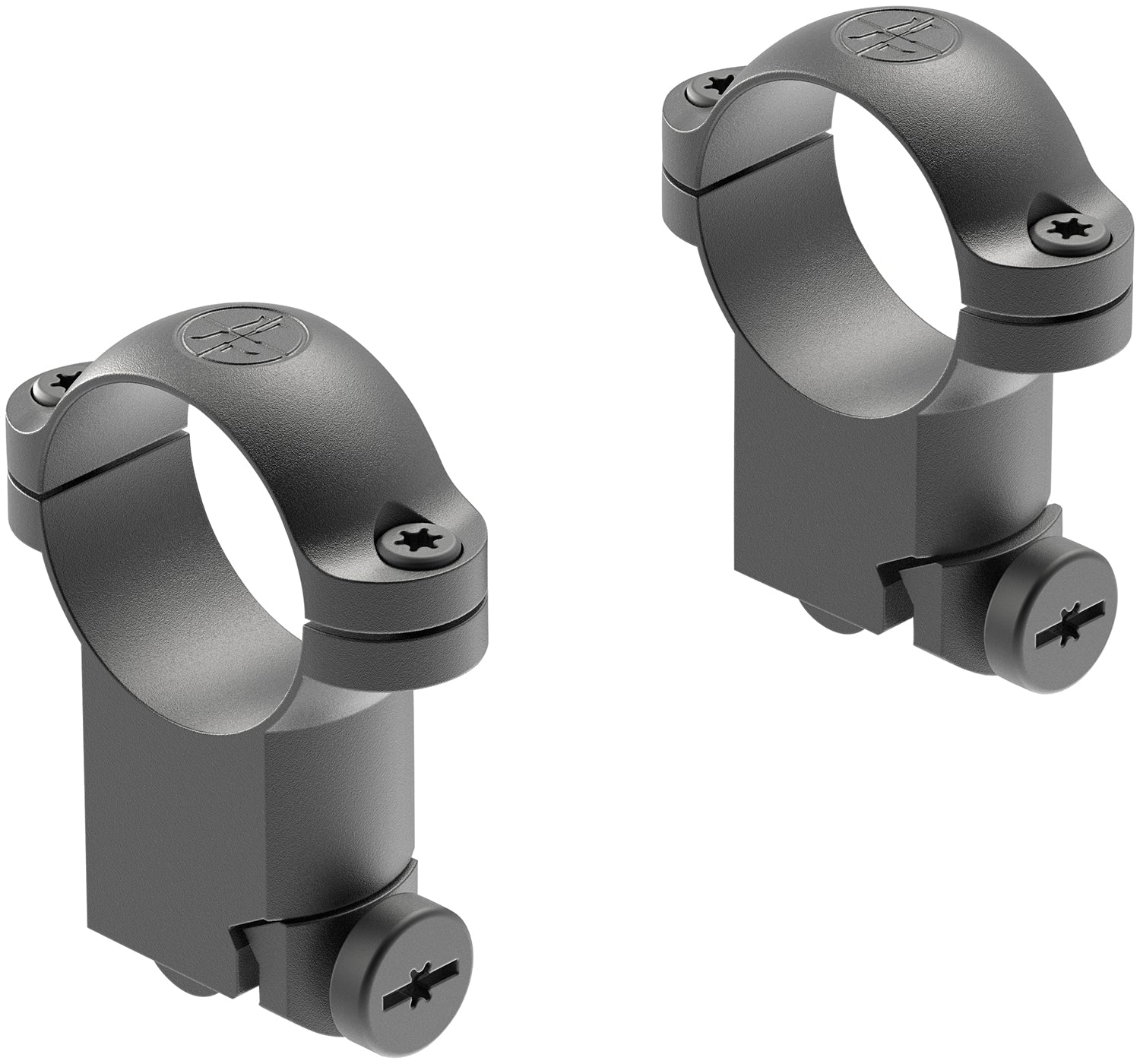 Leupold 49944 Ringmounts Matte Black Ruger M77 1" Super High Scope Rings