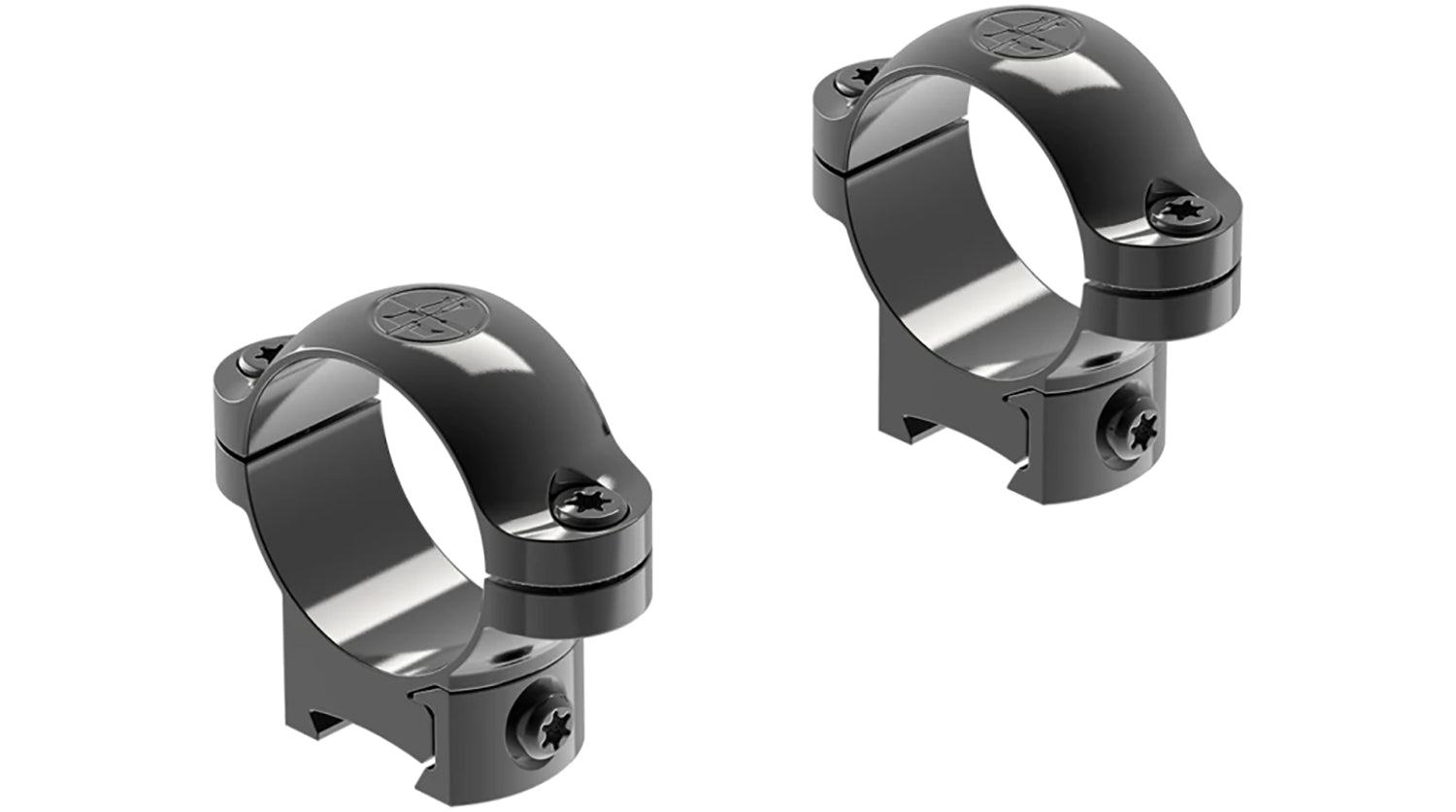 Leupold 49947 Ringmounts Black Gloss 1" Rimfire Medium Scope Rings