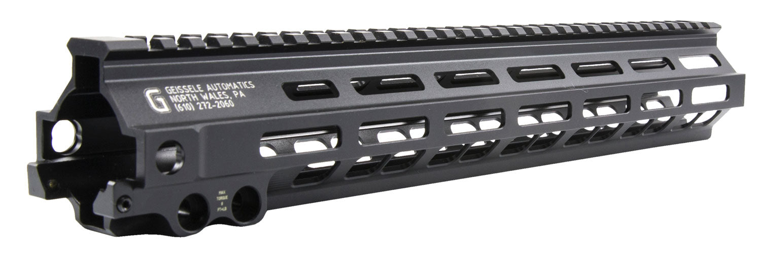 Geissele MK8 Super Modular Rail 13.50" M-LOK Black 6061-T6 Aluminum Handguard (05285B)