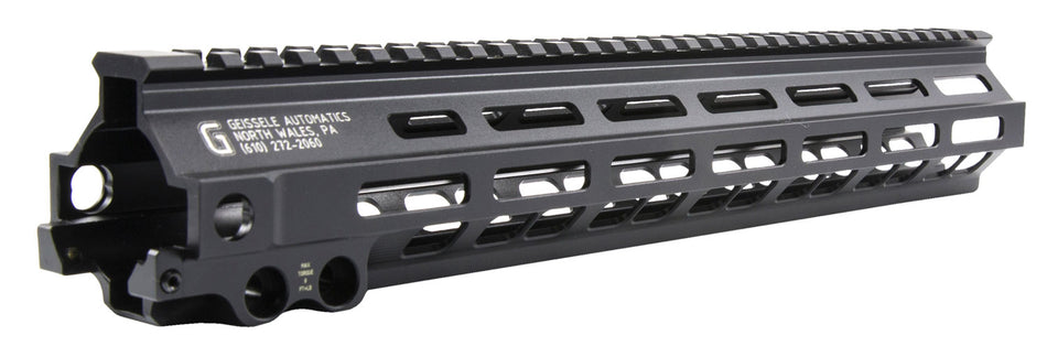 Geissele MK8 Super Modular Rail 13.50" M-LOK Black 6061-T6 Aluminum Handguard (05285B)