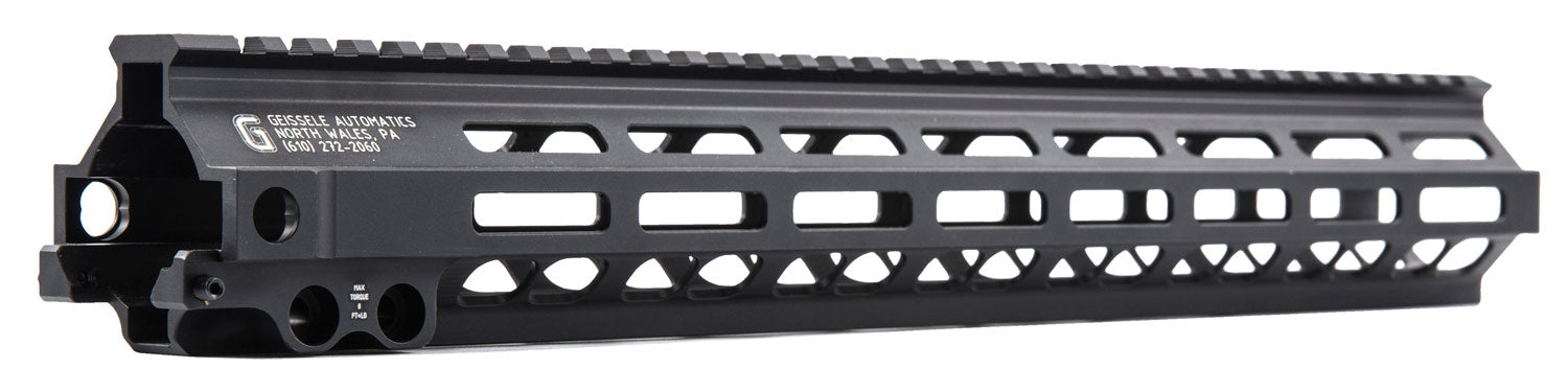 Geissele Super MK8 M-LOK Rail 15" Black Aluminum Handguard for AR15/M16/M4 (05-286B)