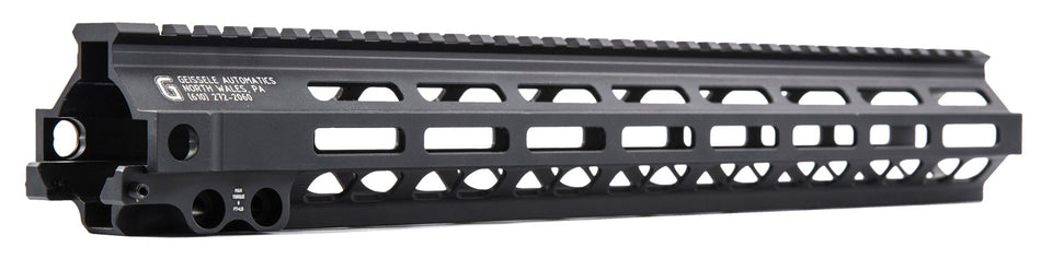 Geissele Super MK8 M-LOK Rail 15" Black Aluminum Handguard for AR15/M16/M4 (05-286B)