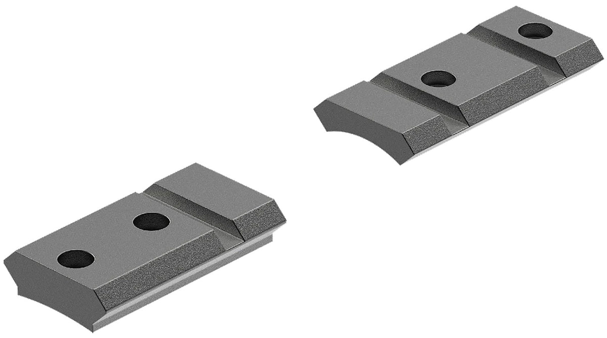 Leupold 49841 QRW Cross-Slot Scope Base Set Matte Black Remington 700