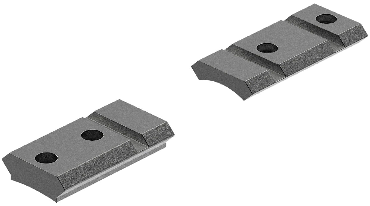 Leupold 49841 QRW Cross-Slot Scope Base Set Matte Black Remington 700