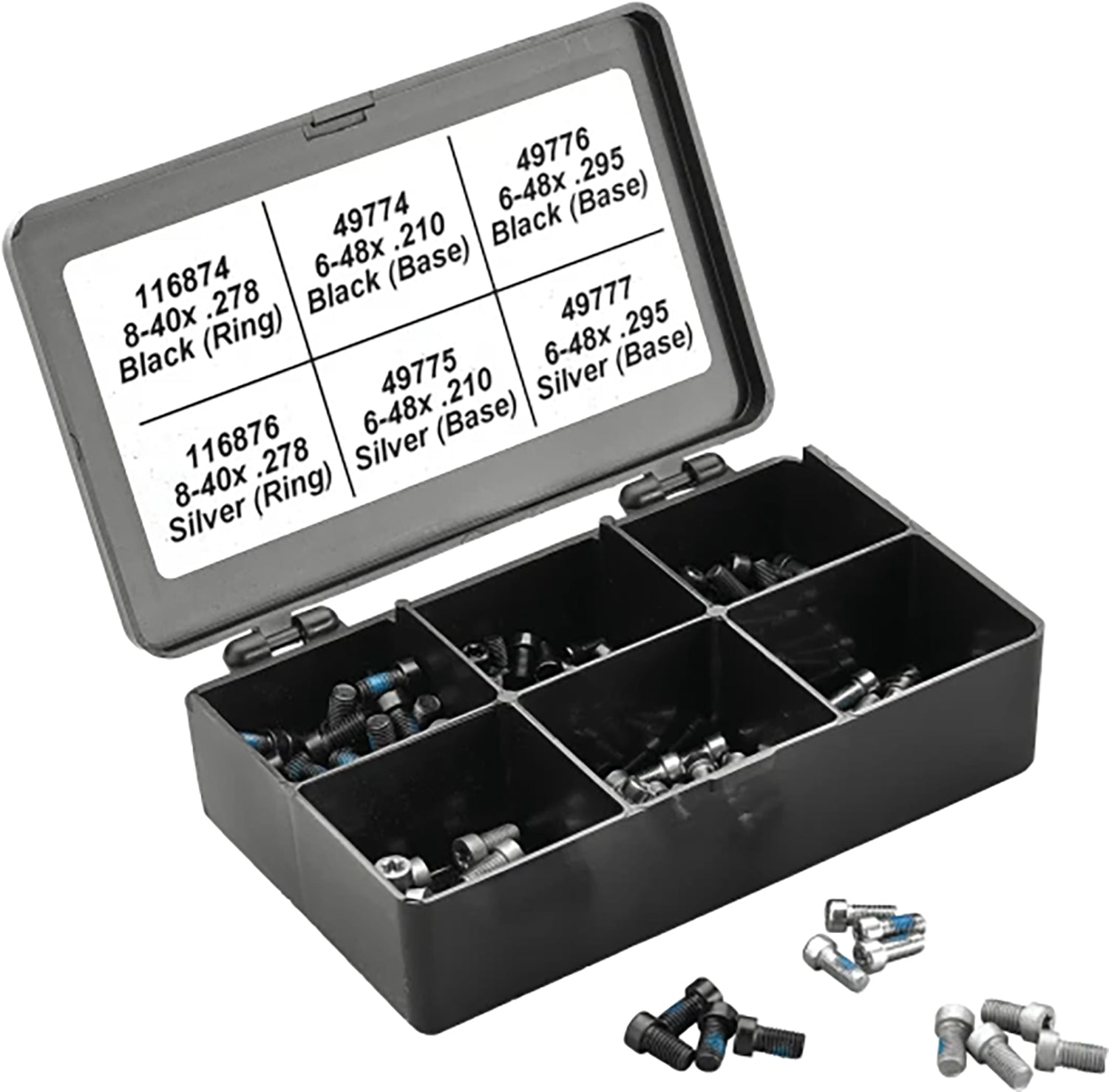 Leupold 52395 Torx Screw Assortment Kit 40 Pieces for Rings and Bases