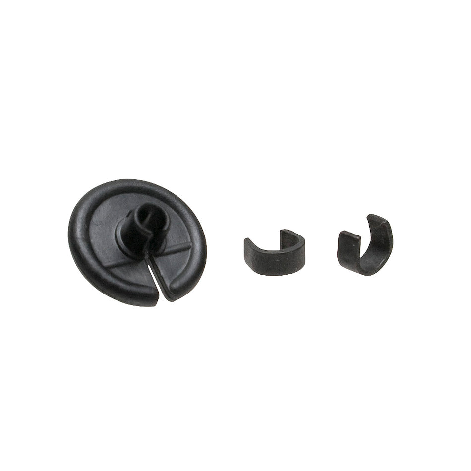 October Mountain Pin Point Kisser Button Black 9/16 in. Single Pack