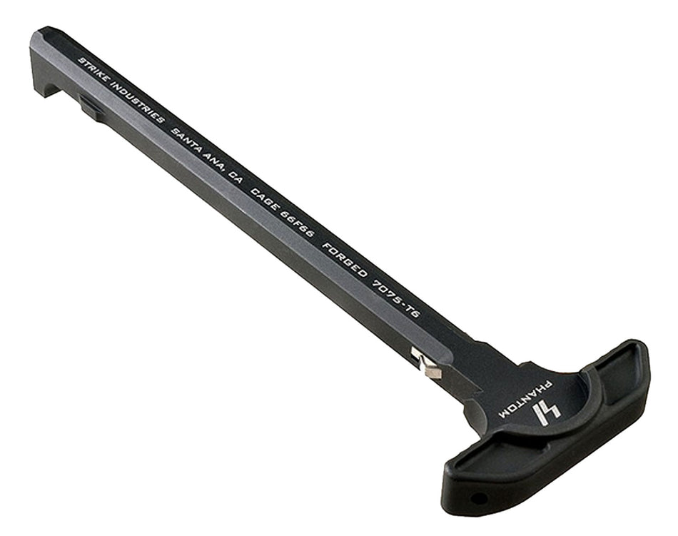 Strike Industries ARSLCHBK AR-15 Latchless Charging Handle Black Anodized 7075 Aluminum