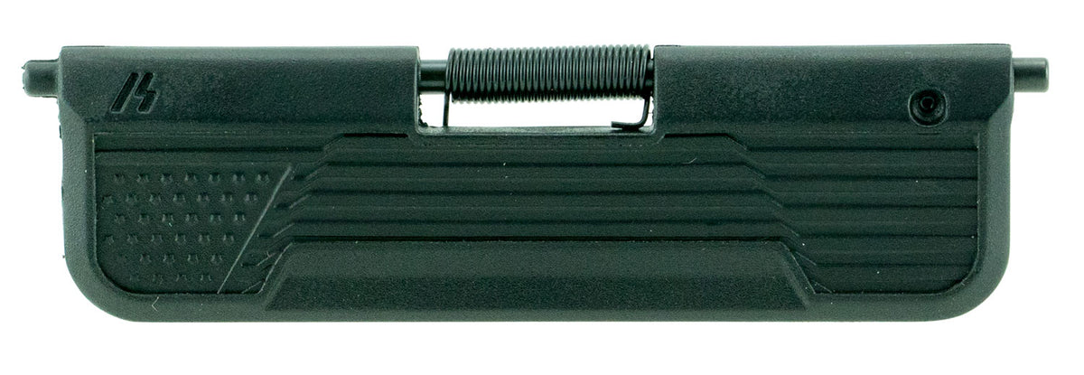 Strike Industries ARUDCEFLAG AR-15/M4/M16 Ultimate Dust Cover Flag Engraving Black Polymer