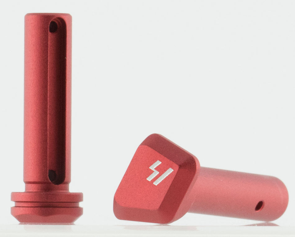 Strike Industries Ultra Light Takedown & Pivot Pins for AR-15 - Red Anodized Aluminum