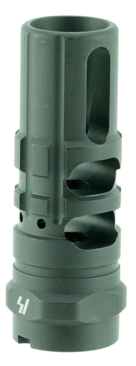 Strike Industries JComp Gen 2 Compensator Black Steel 14x1 LH Threads for 7.62x39mm AK-Platform