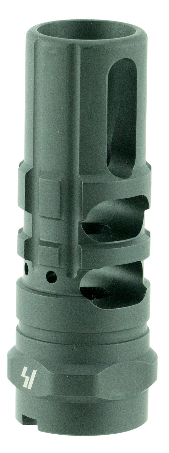 Strike Industries JComp Gen 2 Compensator Black Steel 14x1 LH Threads for 7.62x39mm AK-Platform