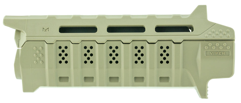 Strike Industries Viper Carbine Length Handguard AR-Platform FDE Black Inserts Polymer