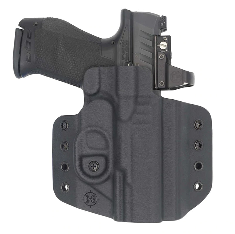C&G Covert OWB Holster for Walther PDP 4" Left Hand Black