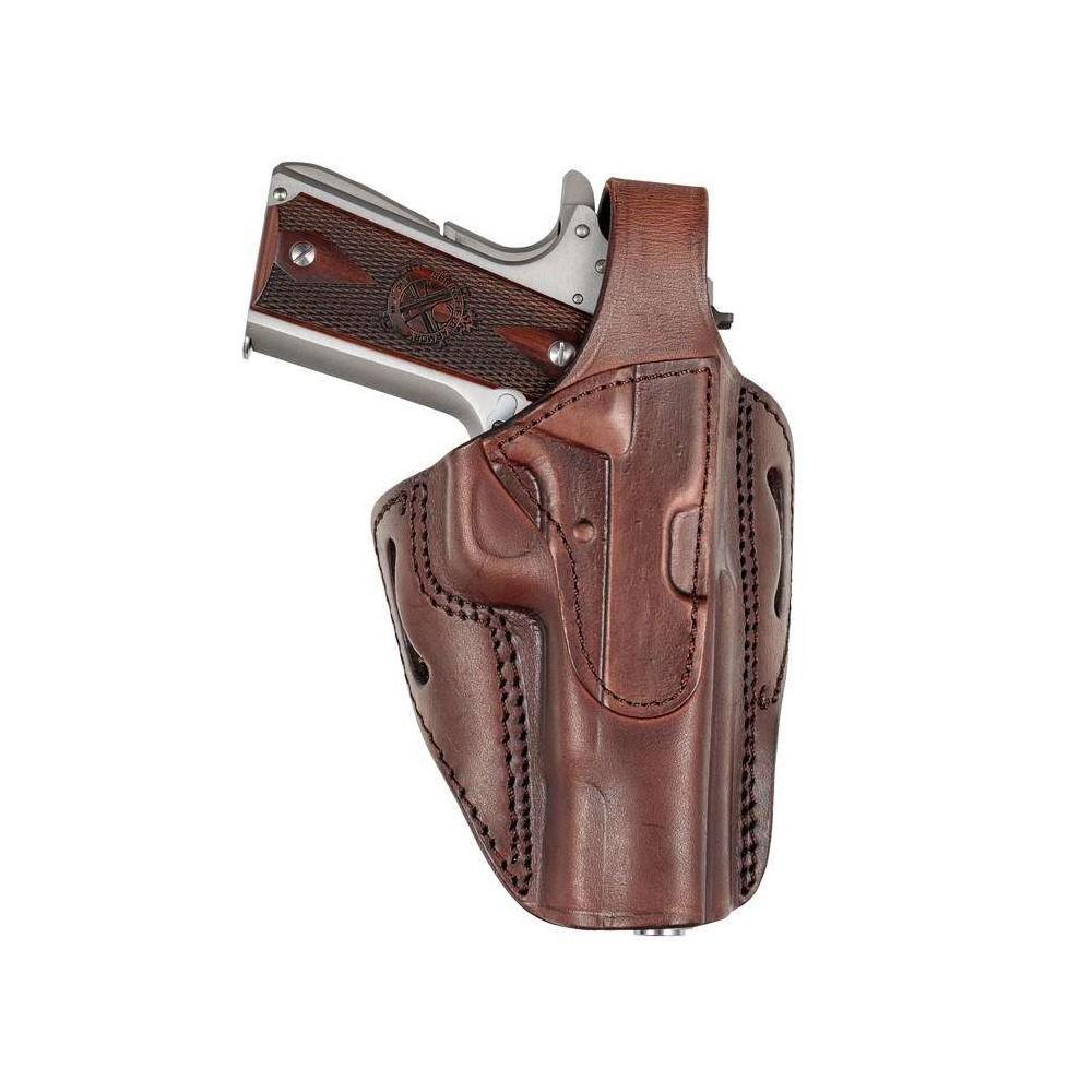 Tagua TX 1836 Thumb Break Holster for S&W J Frame/Ruger LCR/Bodyguard 38 Brown RH