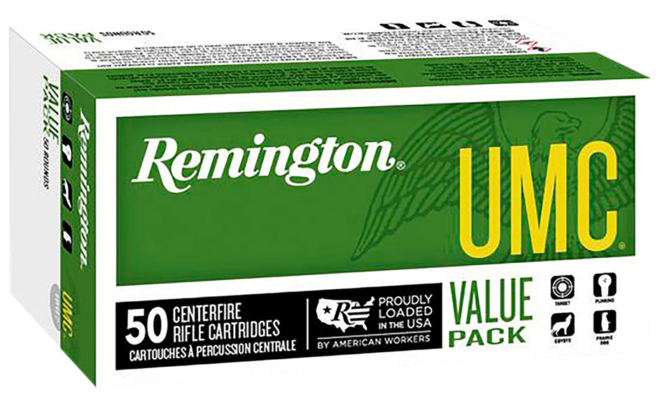 Remington 23908 UMC Value Pack Jacketed Hollow Point JHP 50 Grain .223 Remington