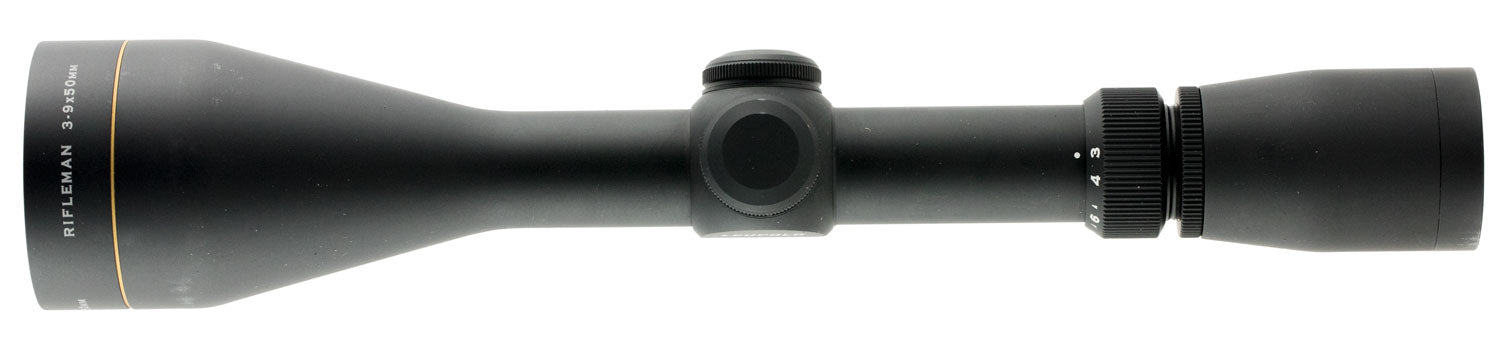 Leupold 58160 Rifleman 3-9x50mm Rifle Scope Black Matte Wide Duplex SFP