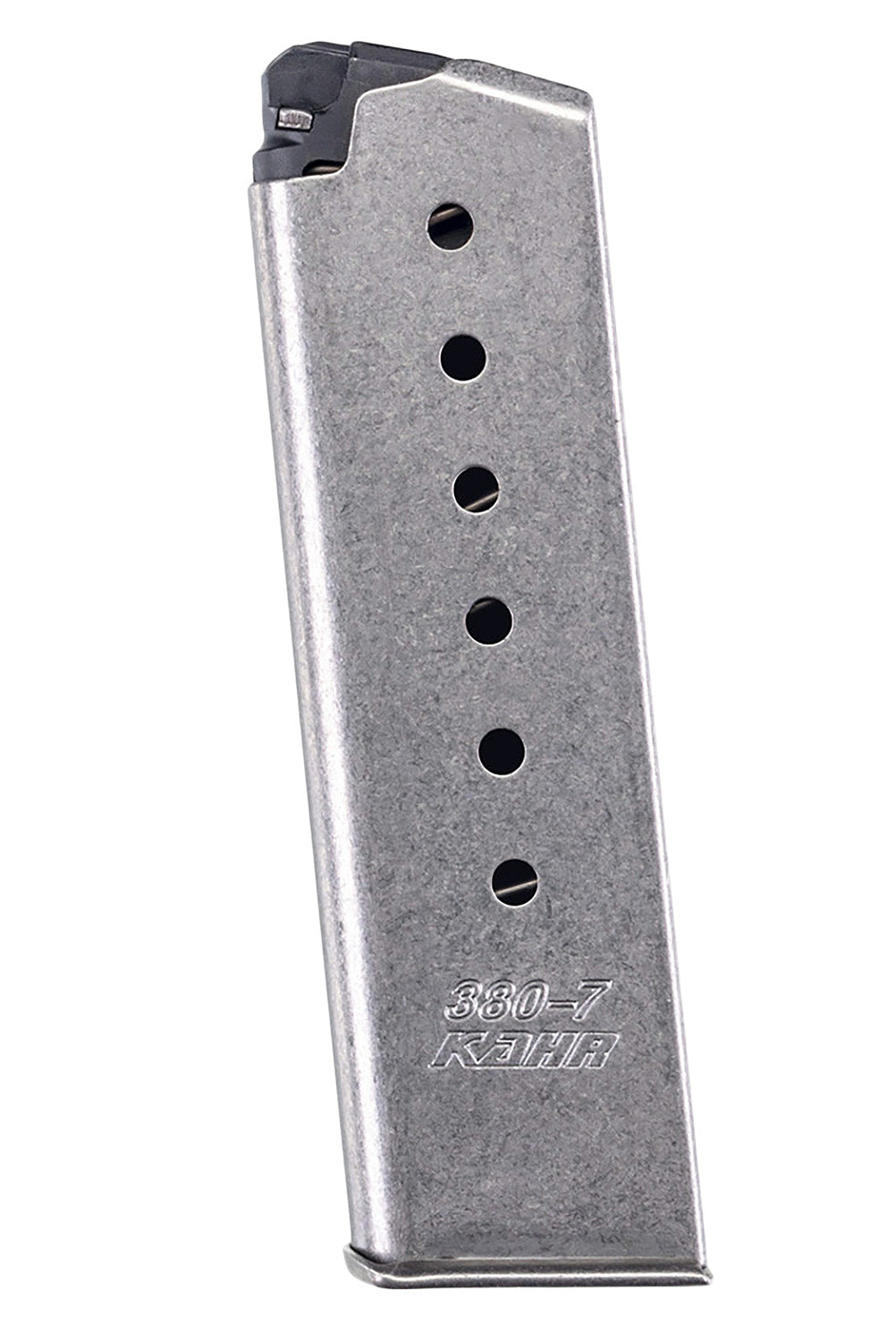 Kahr Arms K387 OEM Stainless 7rd .380 ACP Detachable Handgun Magazine for CT