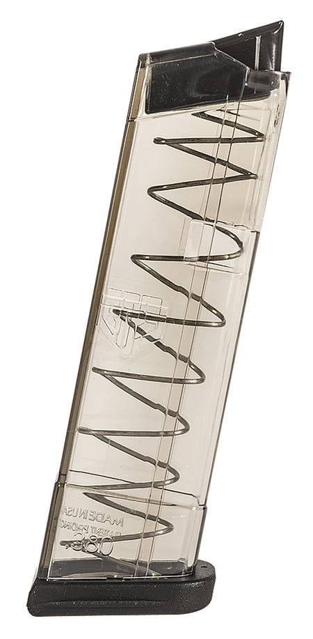 ETS Group GLK429 9rd Extended .380 ACP Pistol Magazine for Glock 42 Clear Polymer