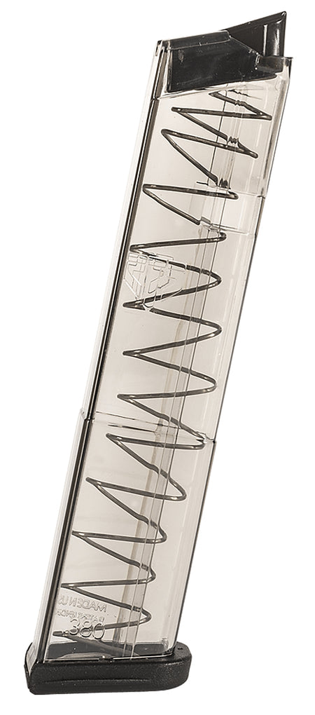 ETS Group GLK4212 12rd Extended .380 ACP Pistol Magazine for Glock 42 Clear Polymer