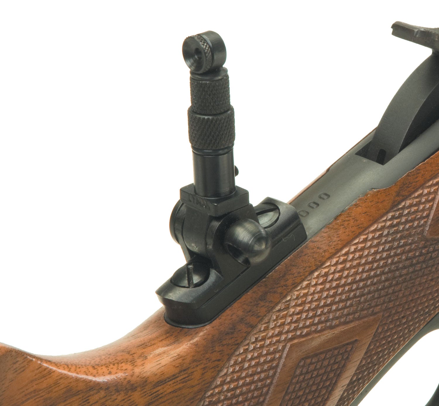Lyman 3902100 No. 2 Marlin Tang Peep Sight Black Folding Lever Action