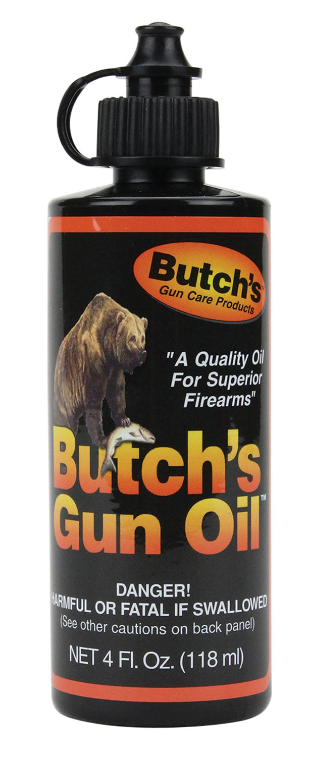 Butch's 2948 Bench Rest Gun Oil Bore Protectant 4 oz Squeeze Bottle